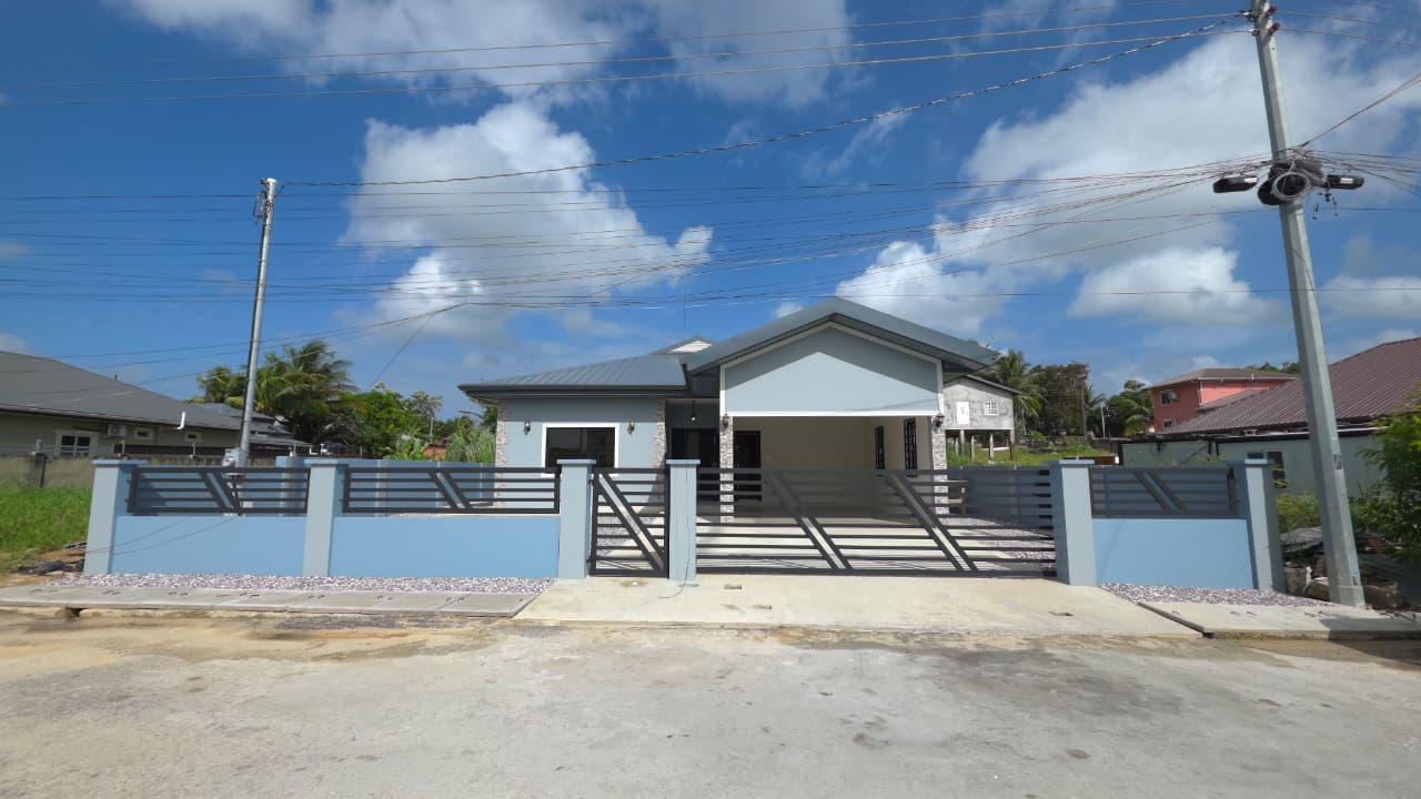 Brand New Modern Home for Sale – Gated Community | Piarco