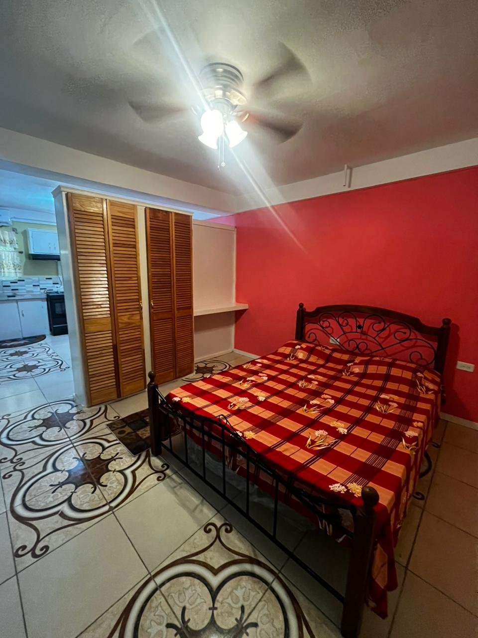 Cozy one bedroom Apartment for rent Piarco.