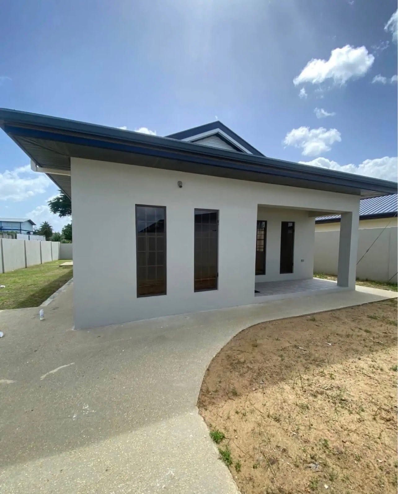 front Modern Family Homes for Sale – Sara Gardens Phase 2, Longdenville, Chaguanas