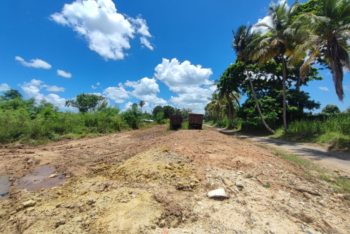 Strategically Located 1.5 Acres of Backfilled Land – Aranguez