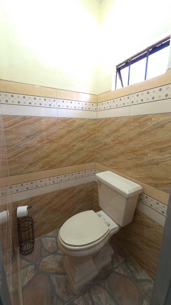 toilet Spacious 4-Bedroom House for Rent – Sinanan Gardens, Santa Cruz